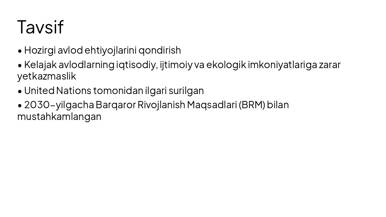 Slide 3 - Tavsif