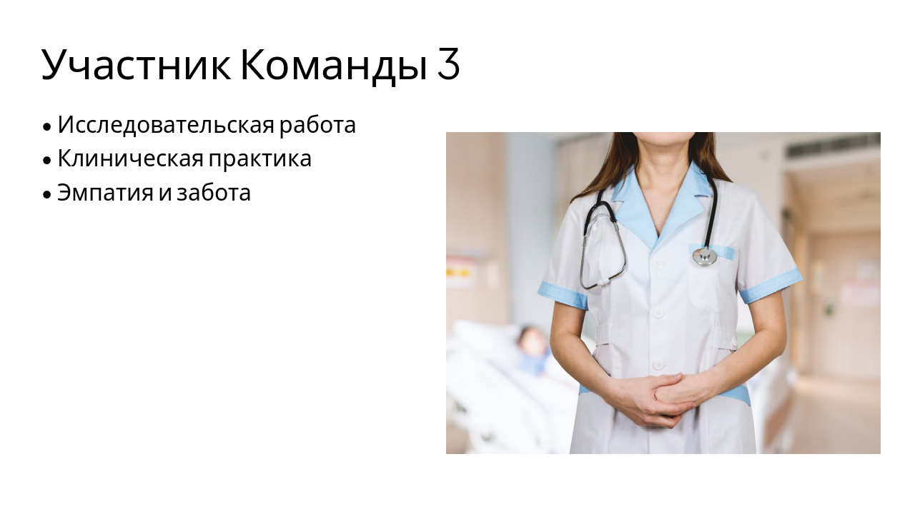 Slide 6 - Участник Команды 3