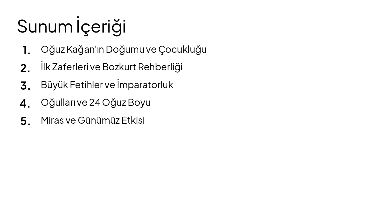 Slide 2 - Sunum İçeriği