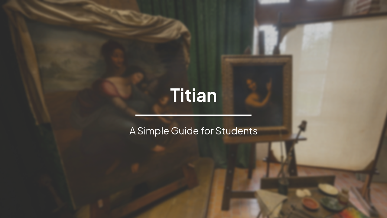 Titian: Renaissance Painter - A Student Guide