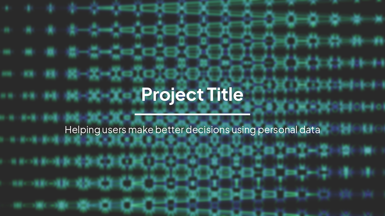 Slide 1 - Project Title