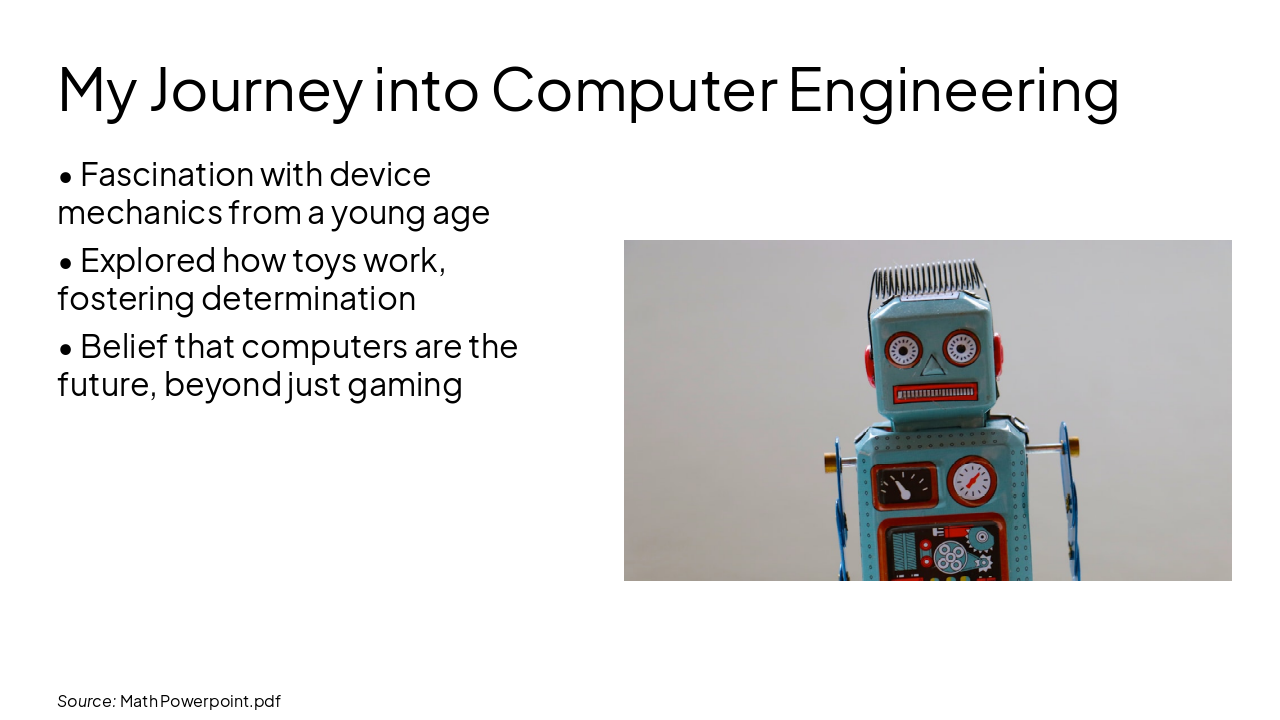 Slide 4 - My Journey into Computer Engineering