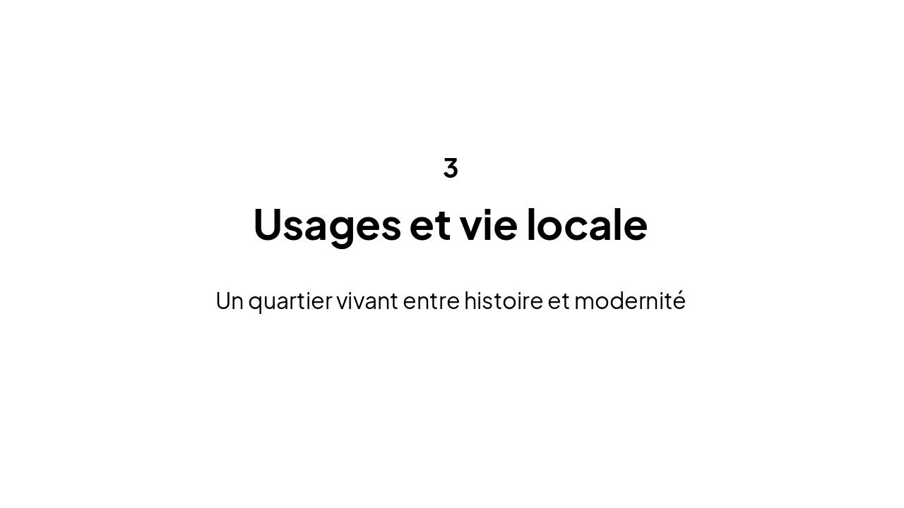 Slide 8 - Usages et vie locale