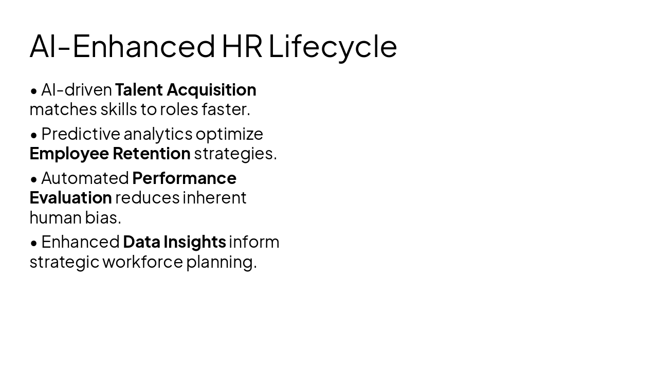 Slide 8 - AI-Enhanced HR Lifecycle