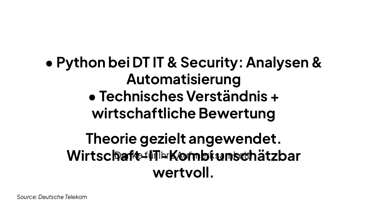 Slide 4 - Fazit: Theorie-Praxis-Transfer