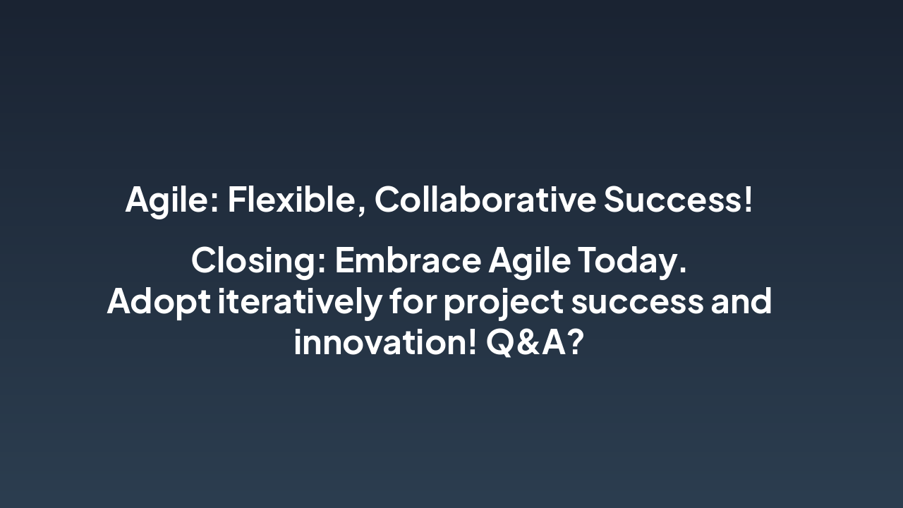 Slide 8 - Conclusion