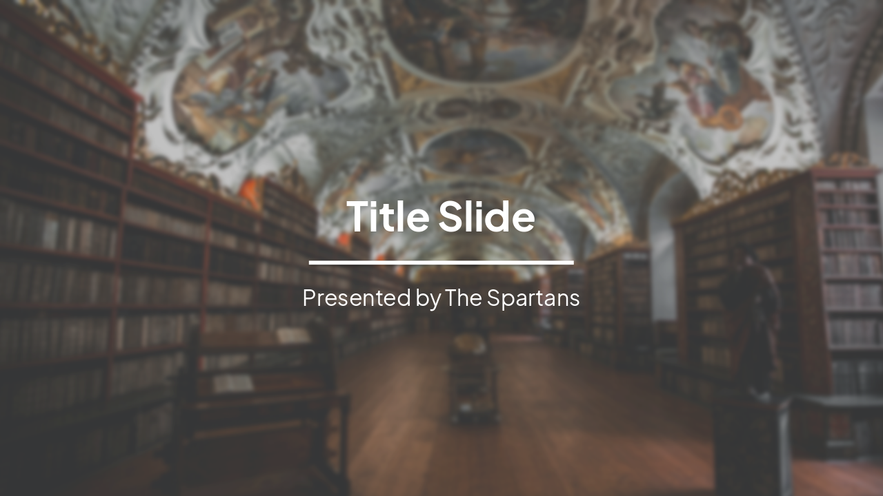 Slide 2 - Title Slide