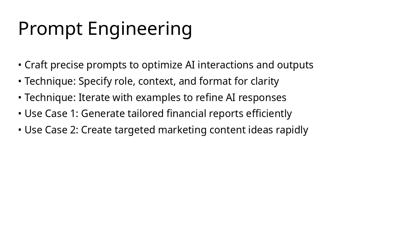 Slide 18 - Prompt Engineering
