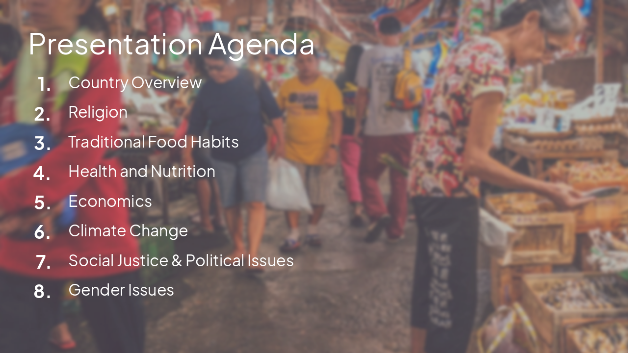 Slide 2 - Presentation Agenda