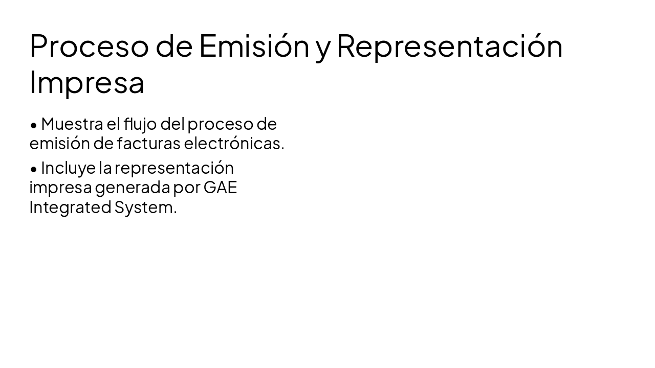 Slide 5 - Proceso de Emisión y Representación Impresa