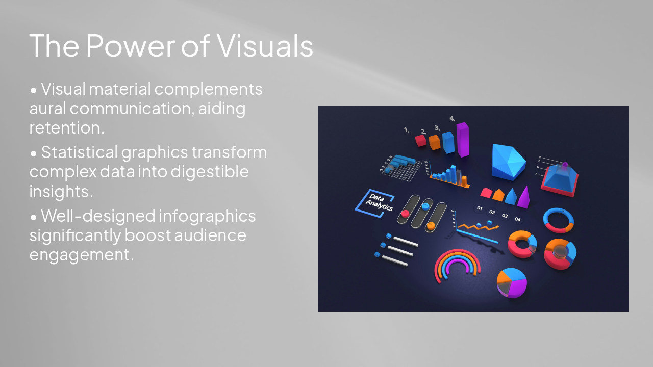 Slide 5 - The Power of Visuals