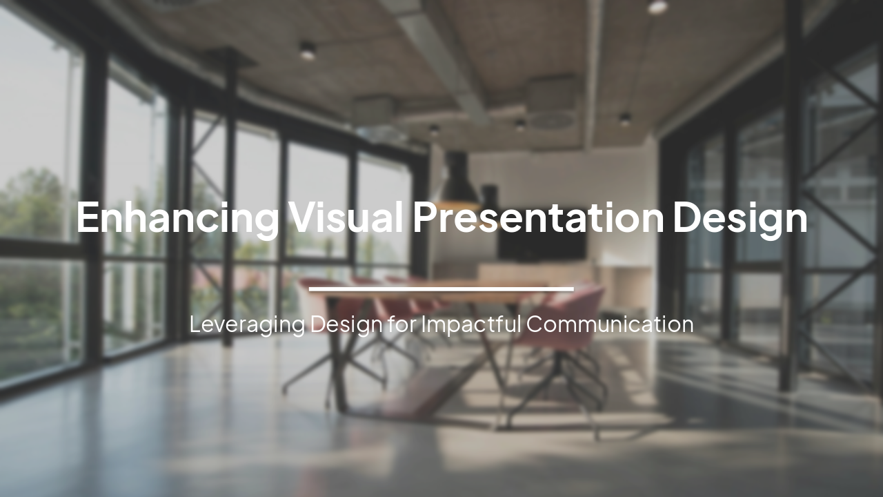 Enhancing Visual Design in Presentations