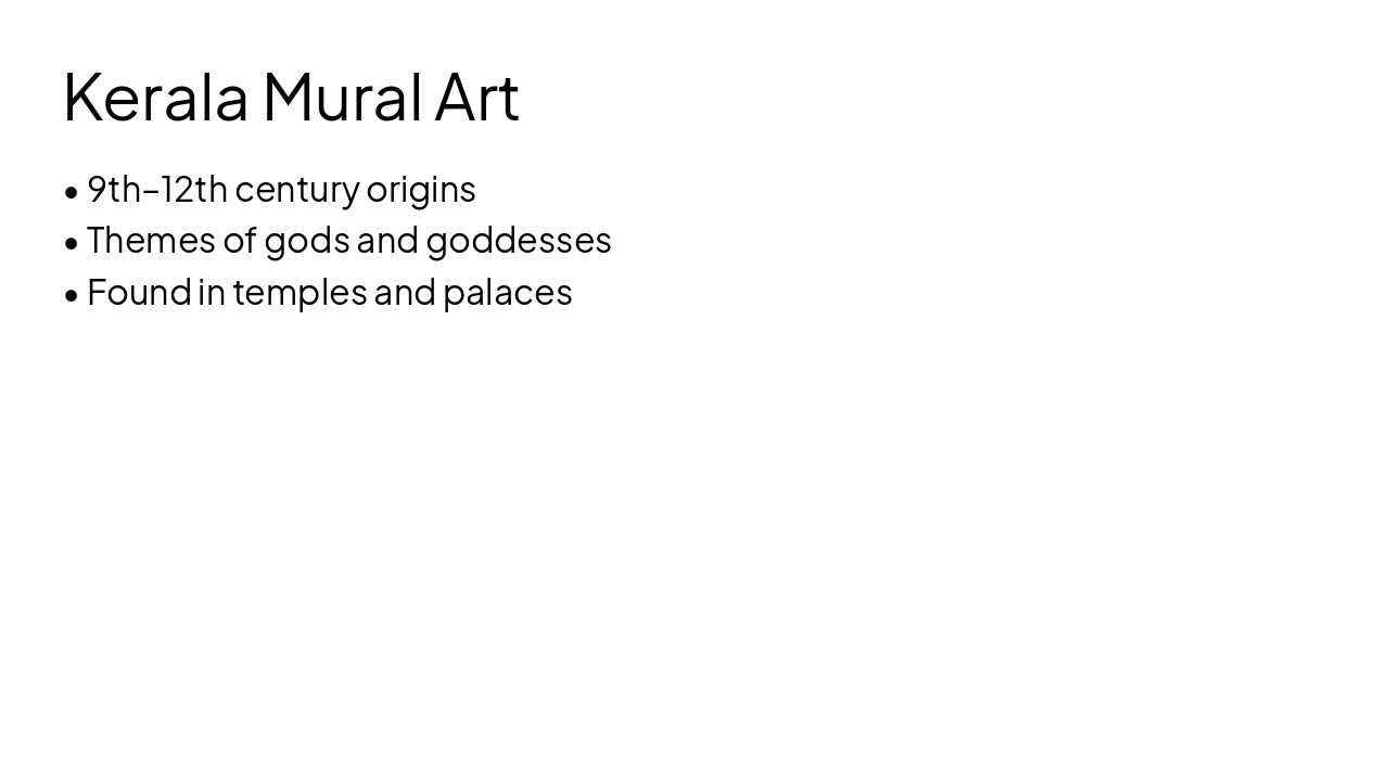 Slide 6 - Kerala Mural Art