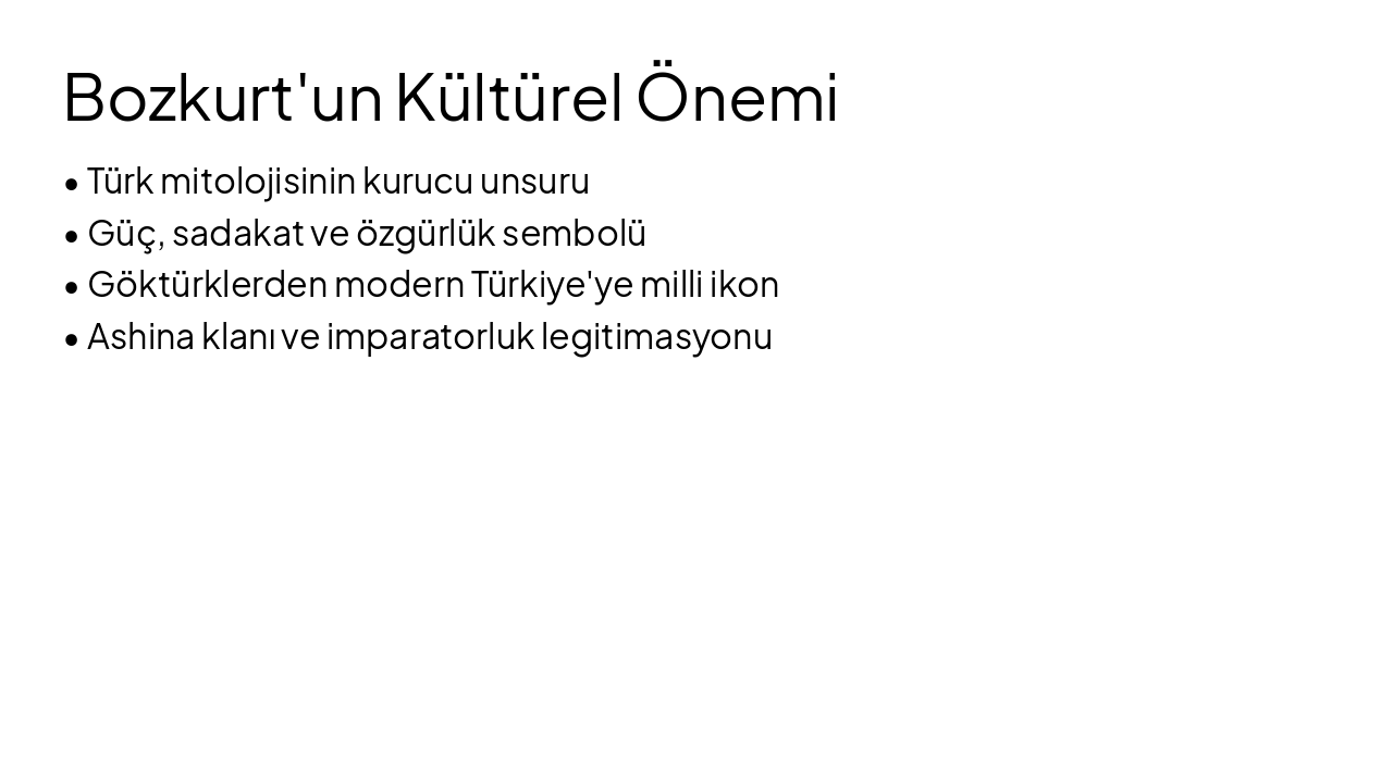 Slide 13 - Bozkurt'un Kültürel Önemi