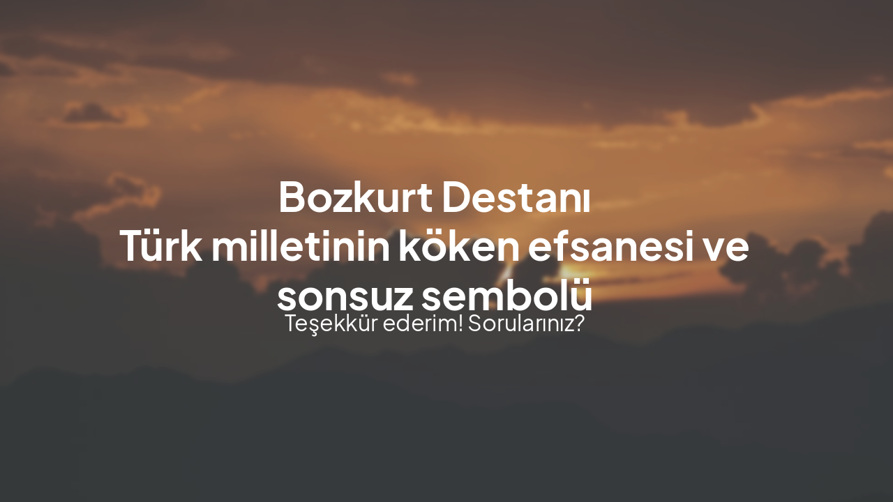 Slide 14 - Sonuç