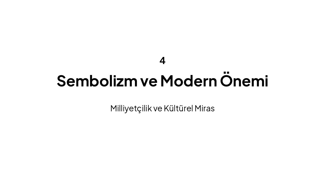 Slide 12 - Sembolizm ve Modern Önemi