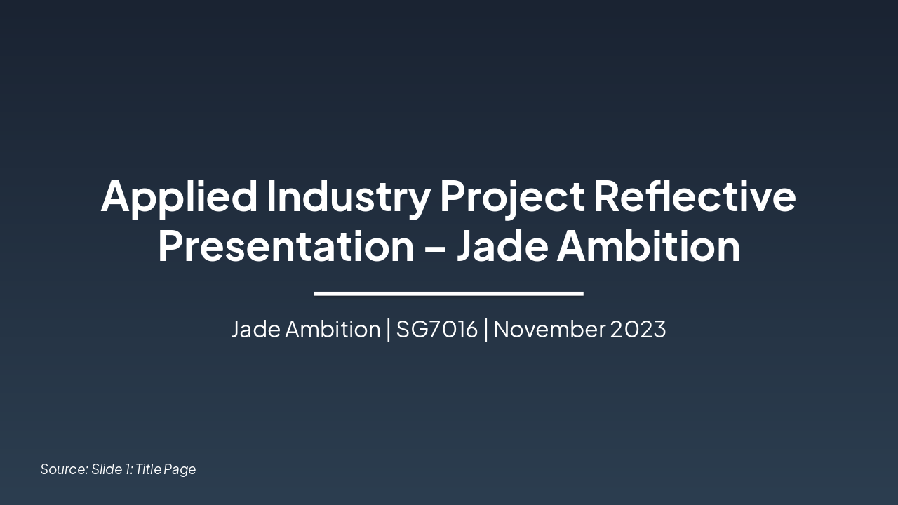 Jade Ambition: AI Leadership Reflections (37 chars)