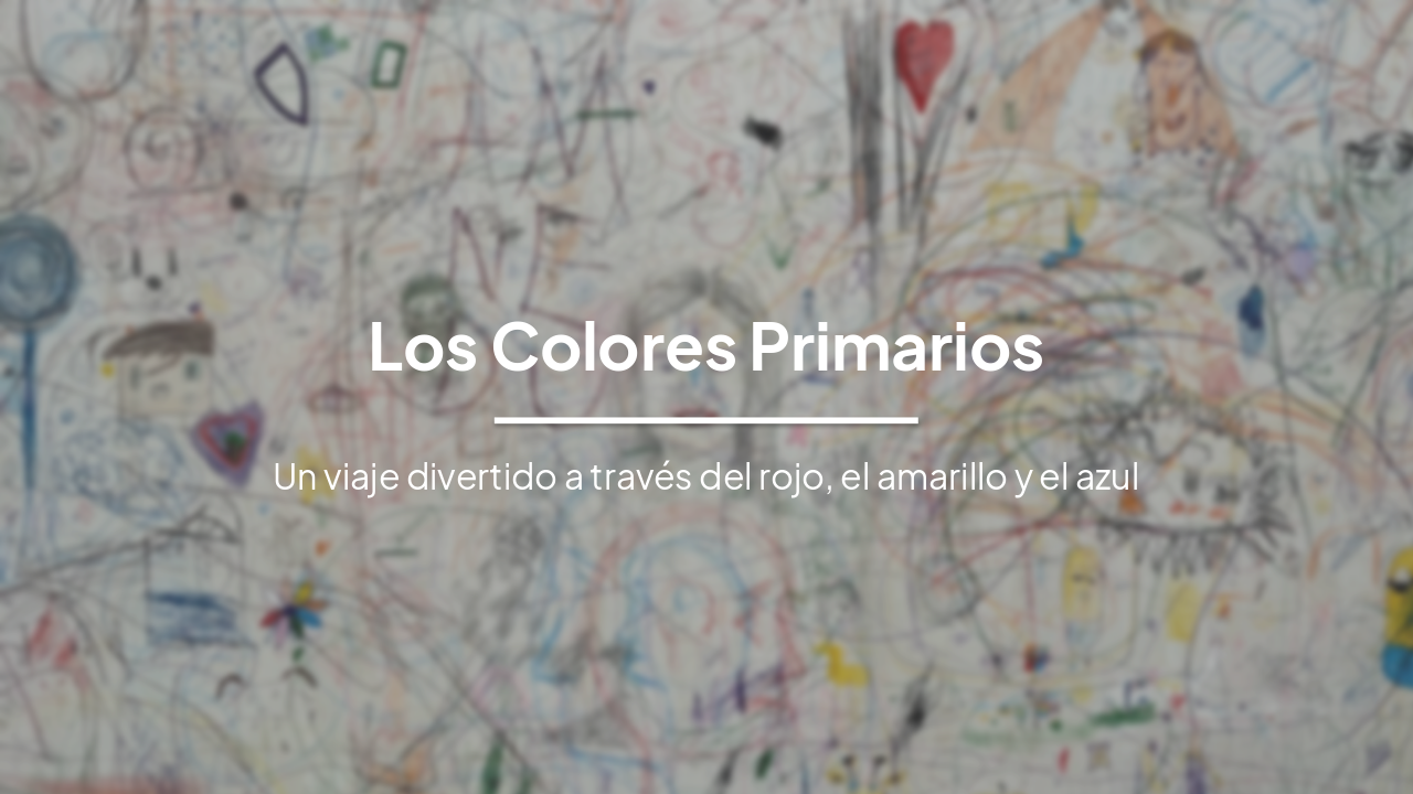 Los Colores Primarios: ¡Un Viaje Divertido!