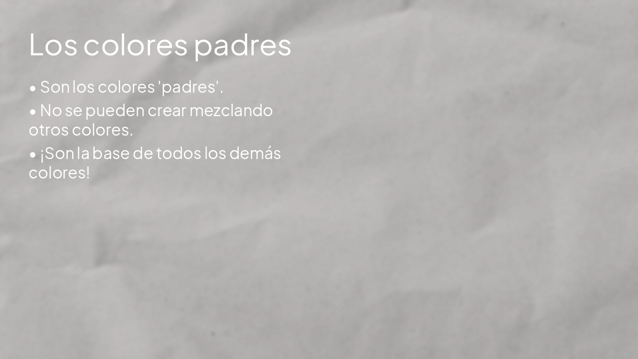 Slide 3 - Los colores padres
