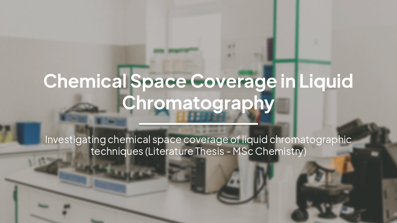Chemical Space Coverage in Liquid Chromatography
