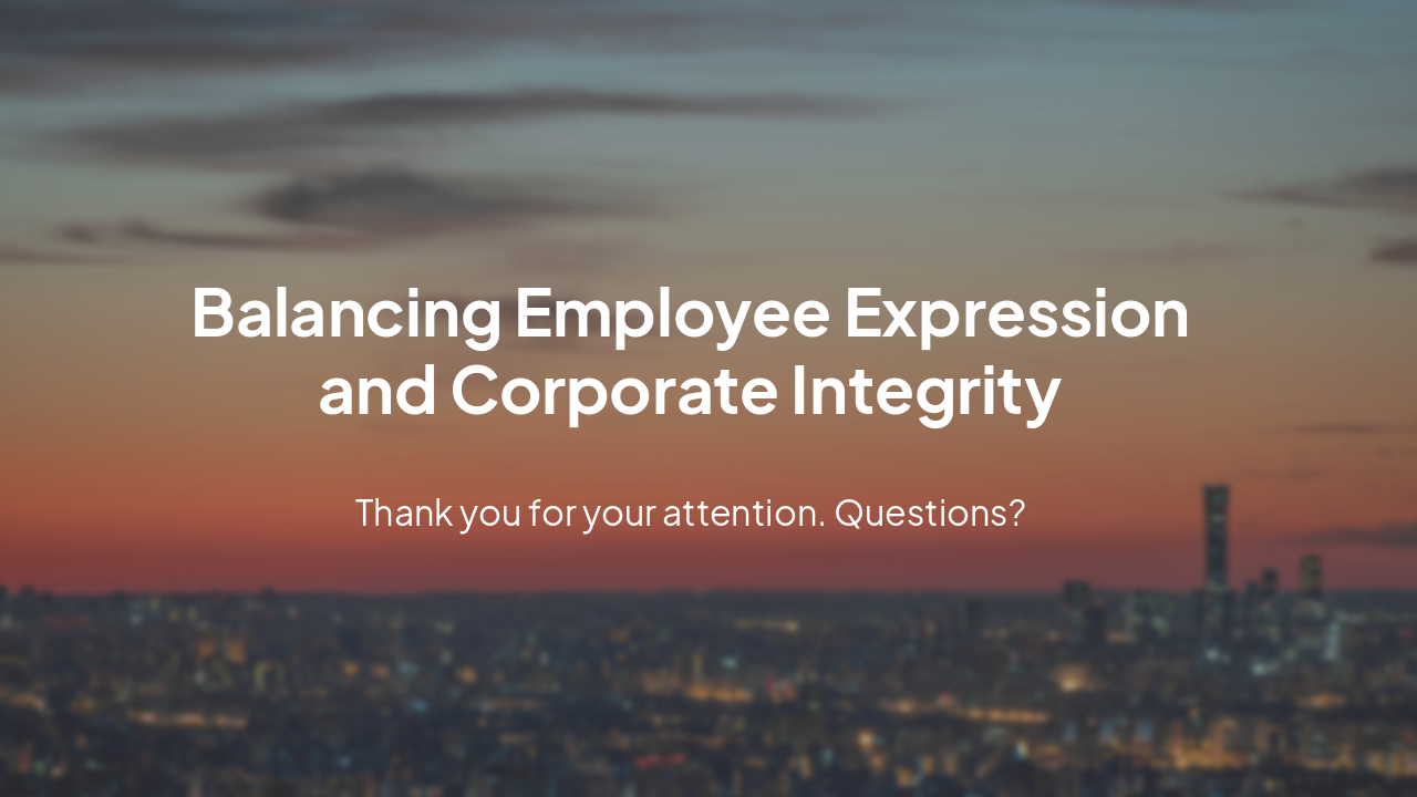 Slide 7 - Conclusion