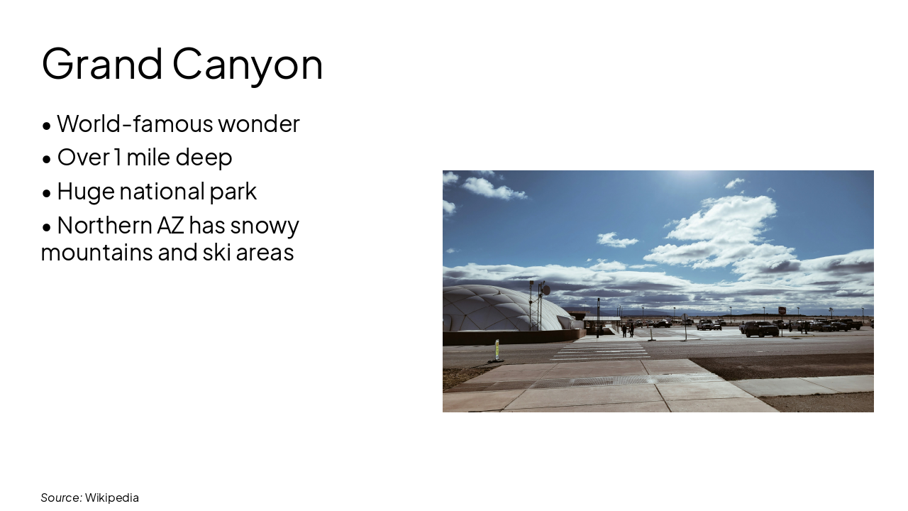 Slide 13 - Grand Canyon