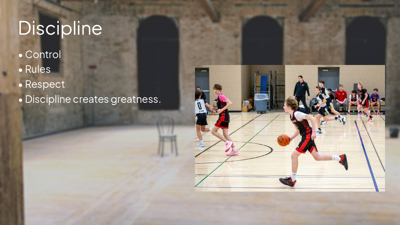 Slide 4 - Discipline