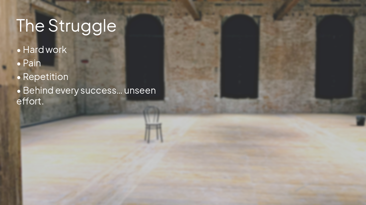 Slide 6 - The Struggle