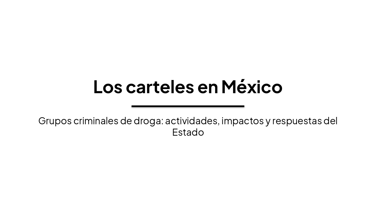 Mexico's Drug Cartels Crisis (24 chars)
