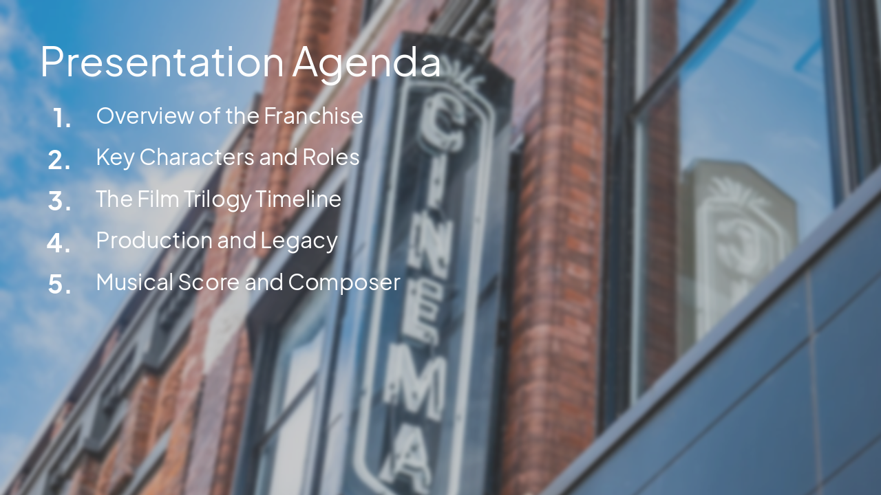 Slide 2 - Presentation Agenda