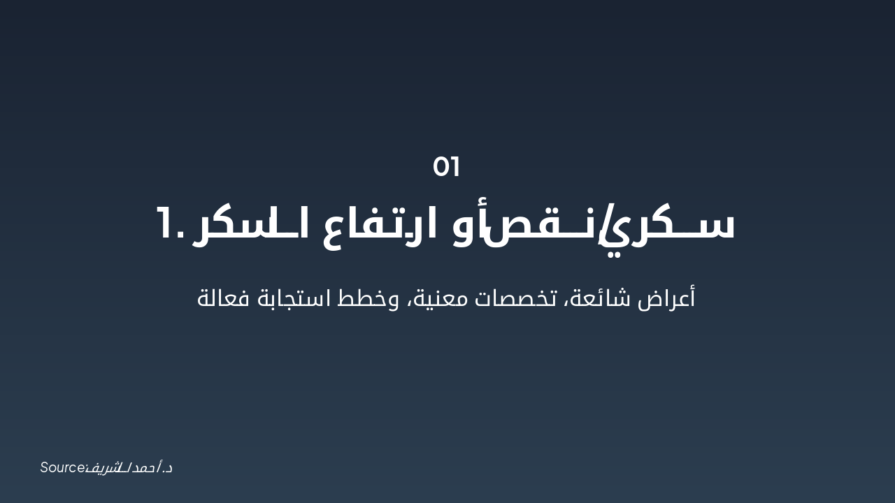 Slide 3 - رمضان والعيادات التخصصية