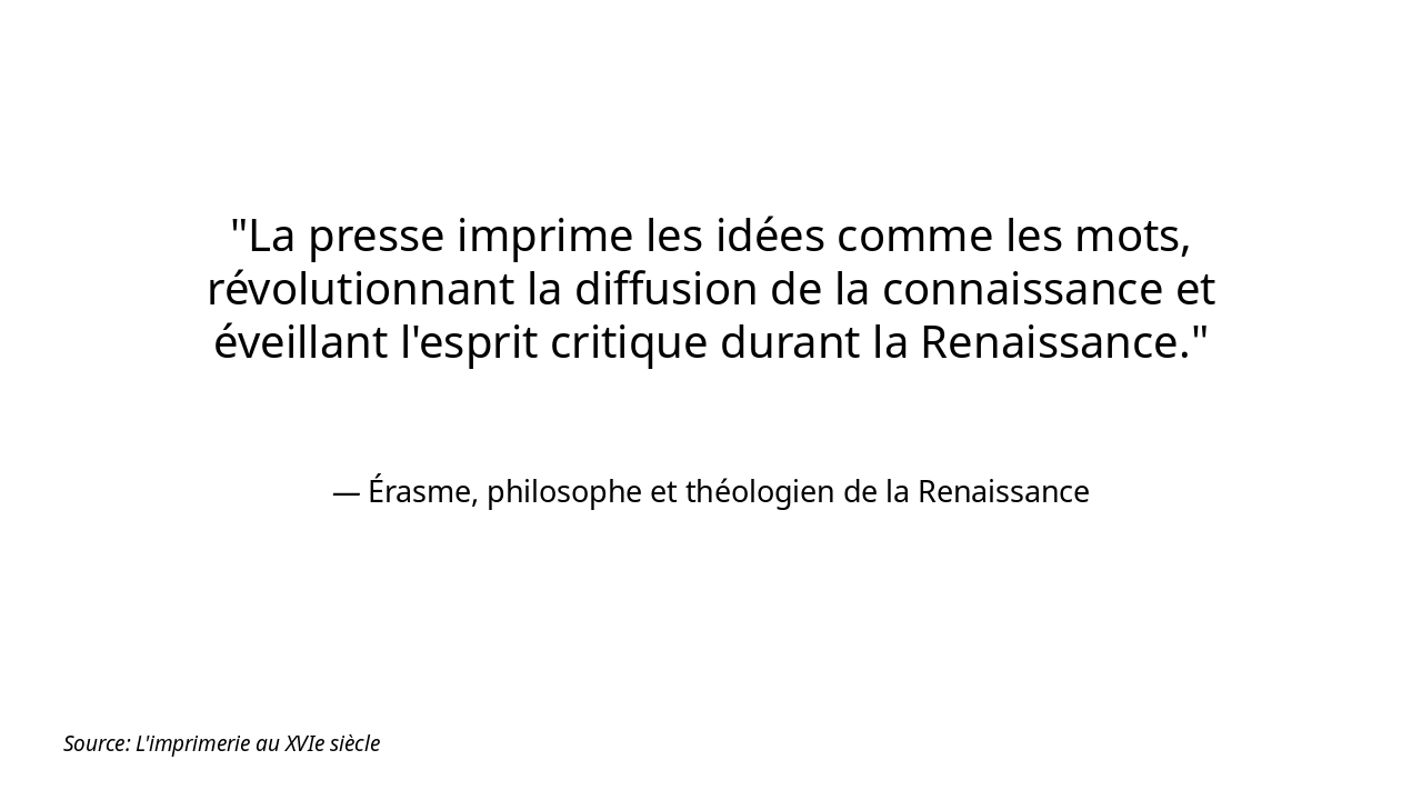 Slide 8 - Citation d'Érasme