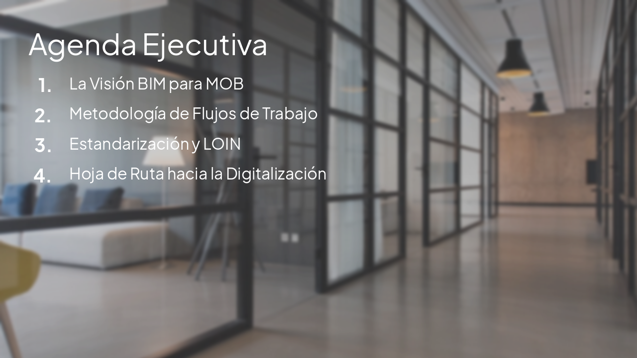 Slide 2 - Agenda Ejecutiva