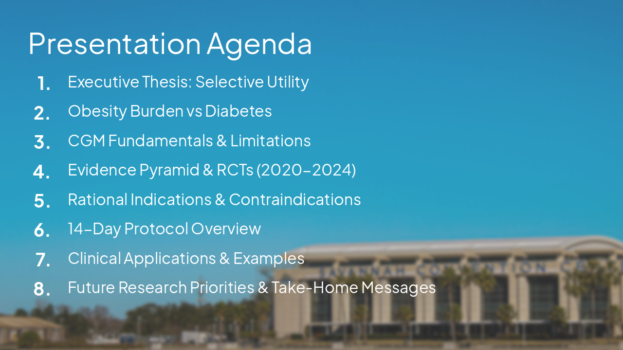Slide 2 - Presentation Agenda