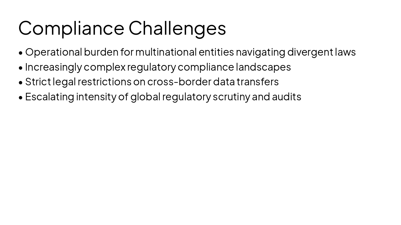 Slide 11 - Compliance Challenges