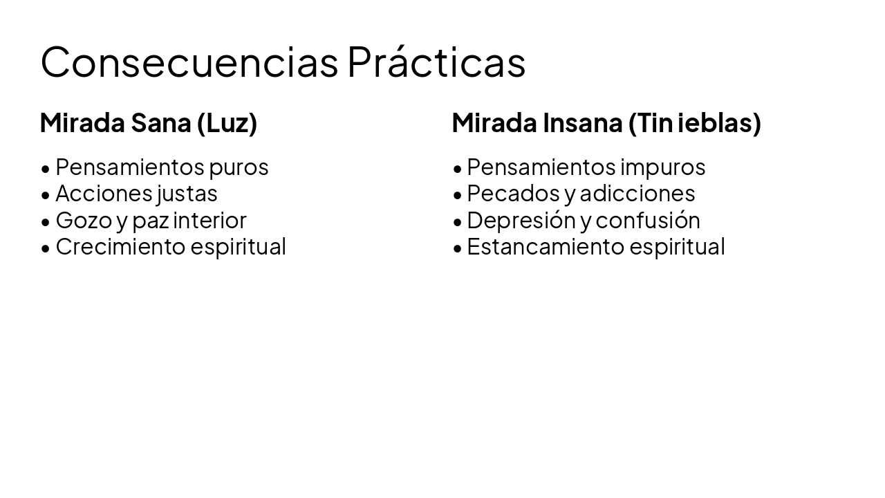Slide 6 - Consecuencias Prácticas
