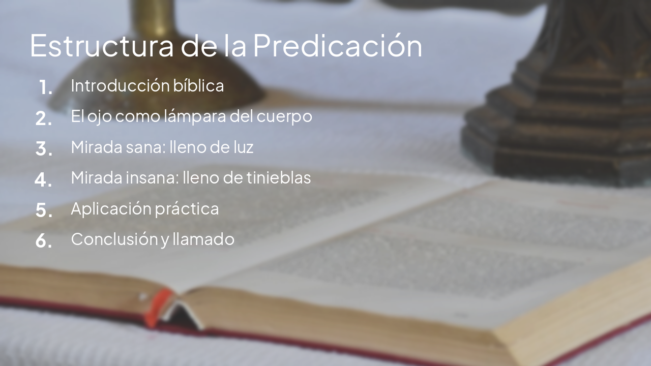 Slide 2 - Estructura de la Predicación