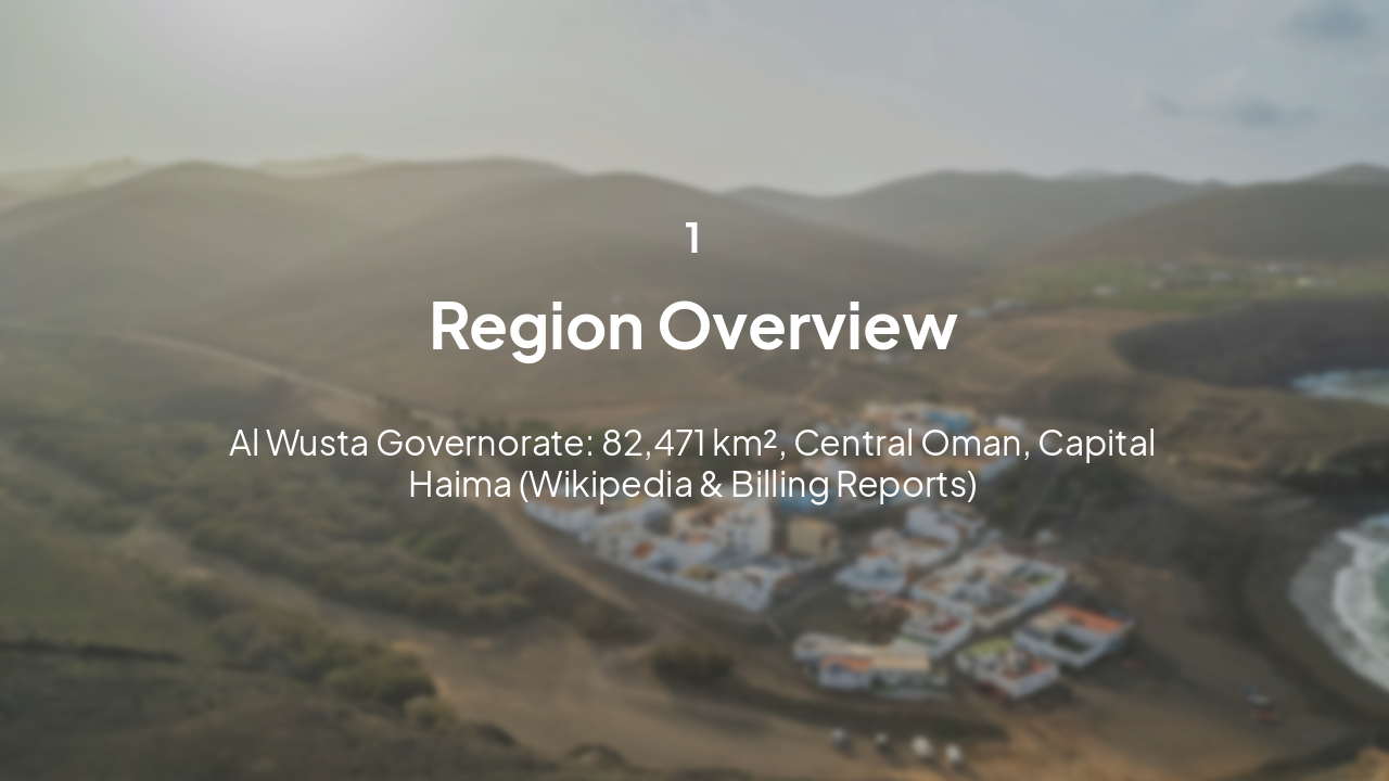 Slide 3 - Region Overview