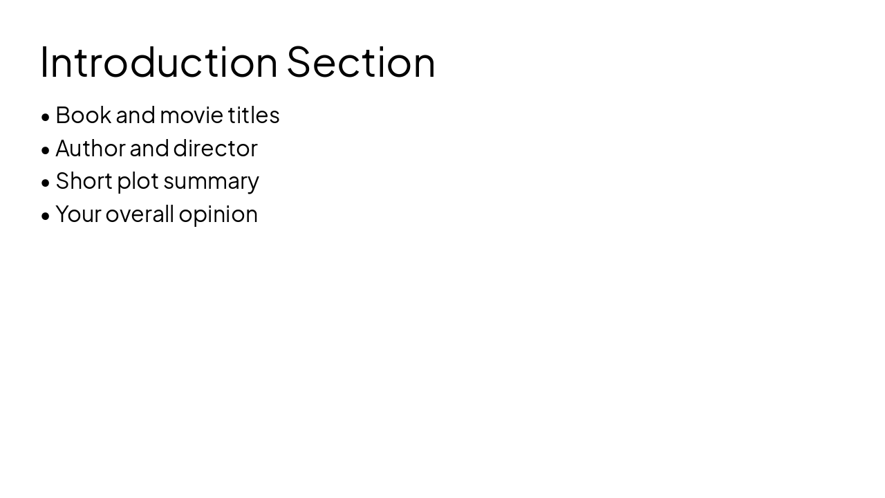 Slide 5 - Introduction Section