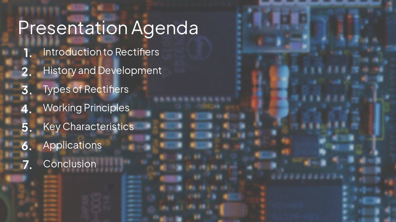 Slide 2 - Presentation Agenda