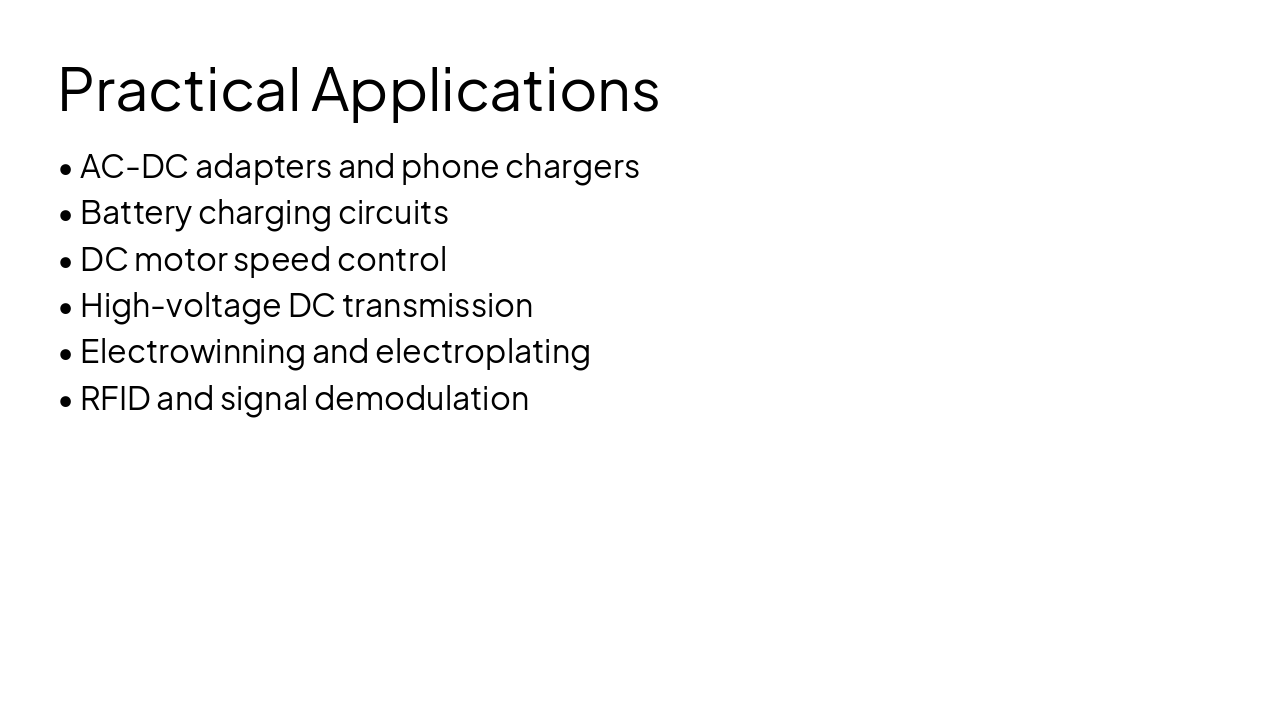 Slide 13 - Practical Applications