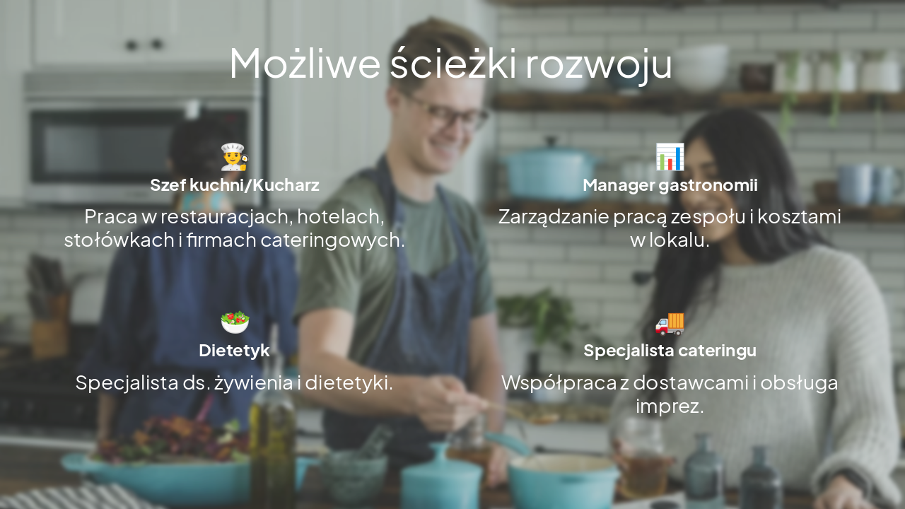 Slide 6 - Możliwe ścieżki rozwoju