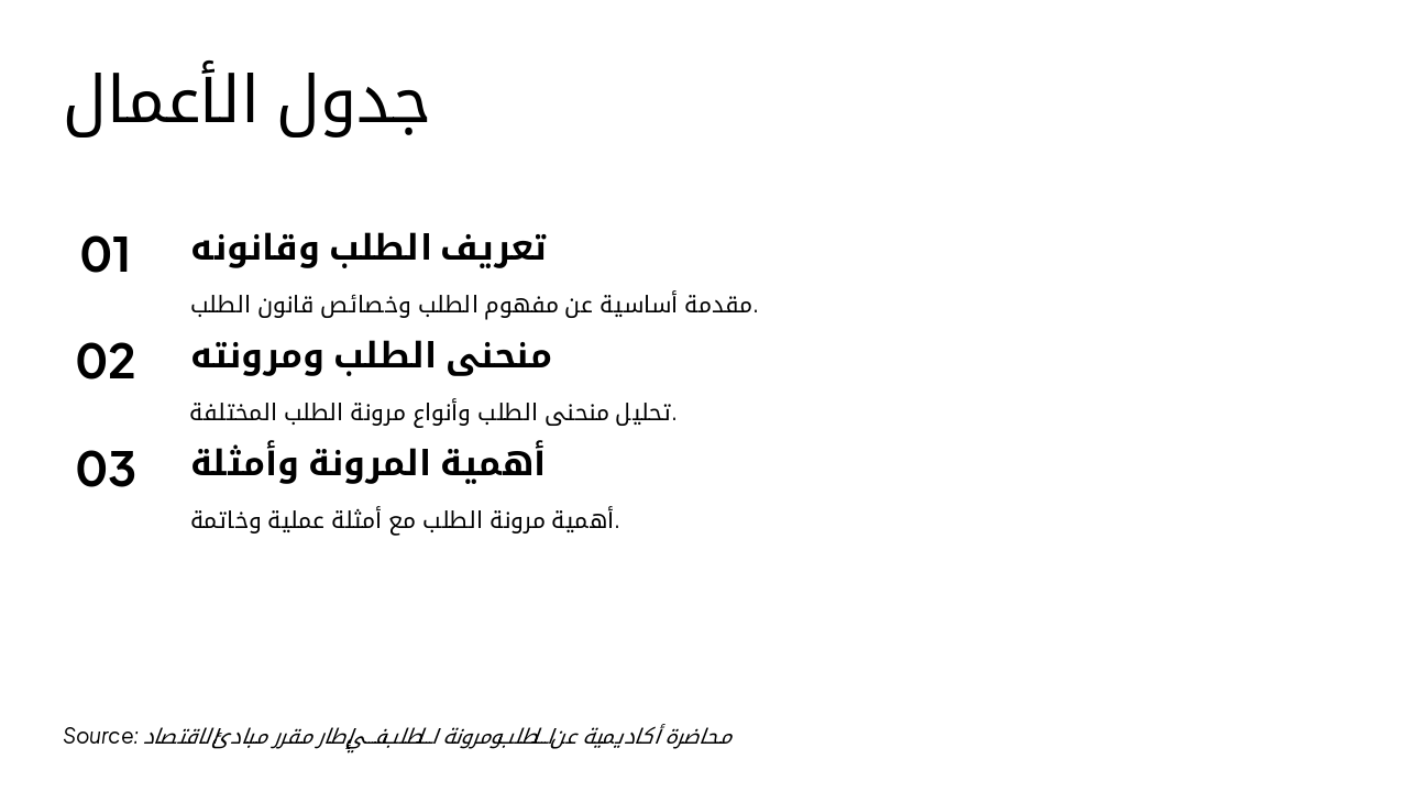 Slide 2 - جدول الأعمال