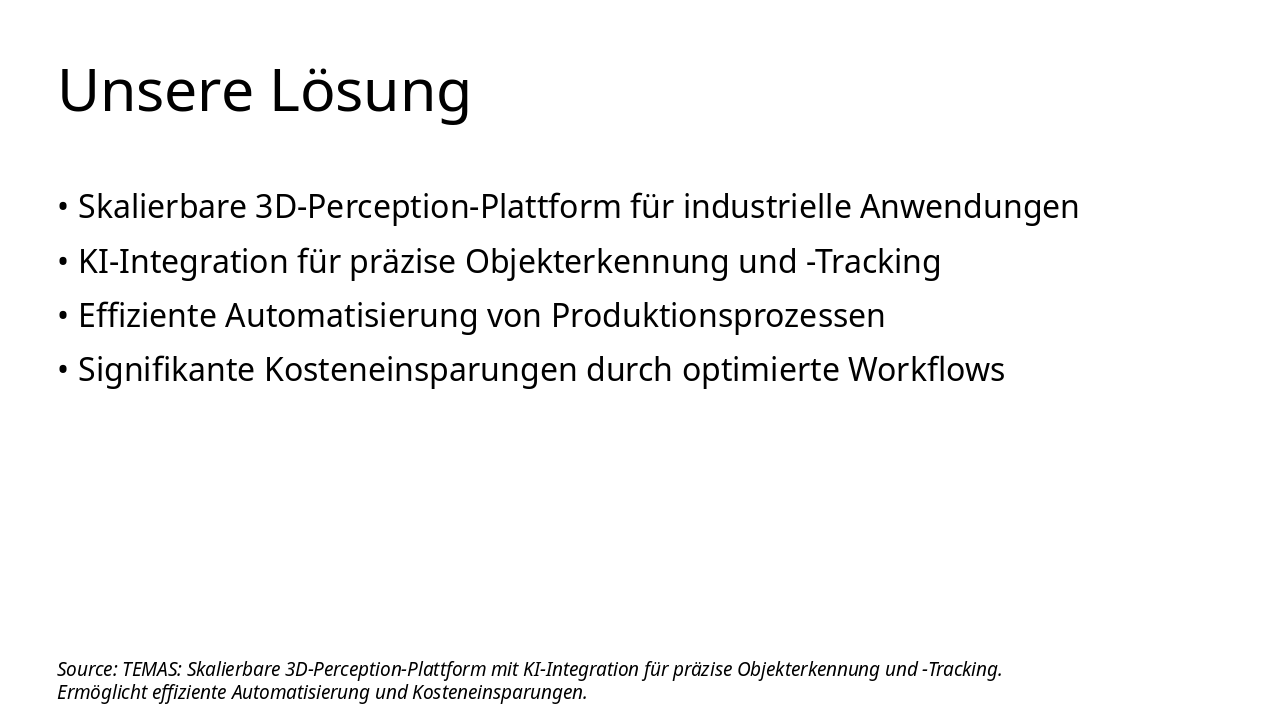 Slide 3 - Unsere Lösung