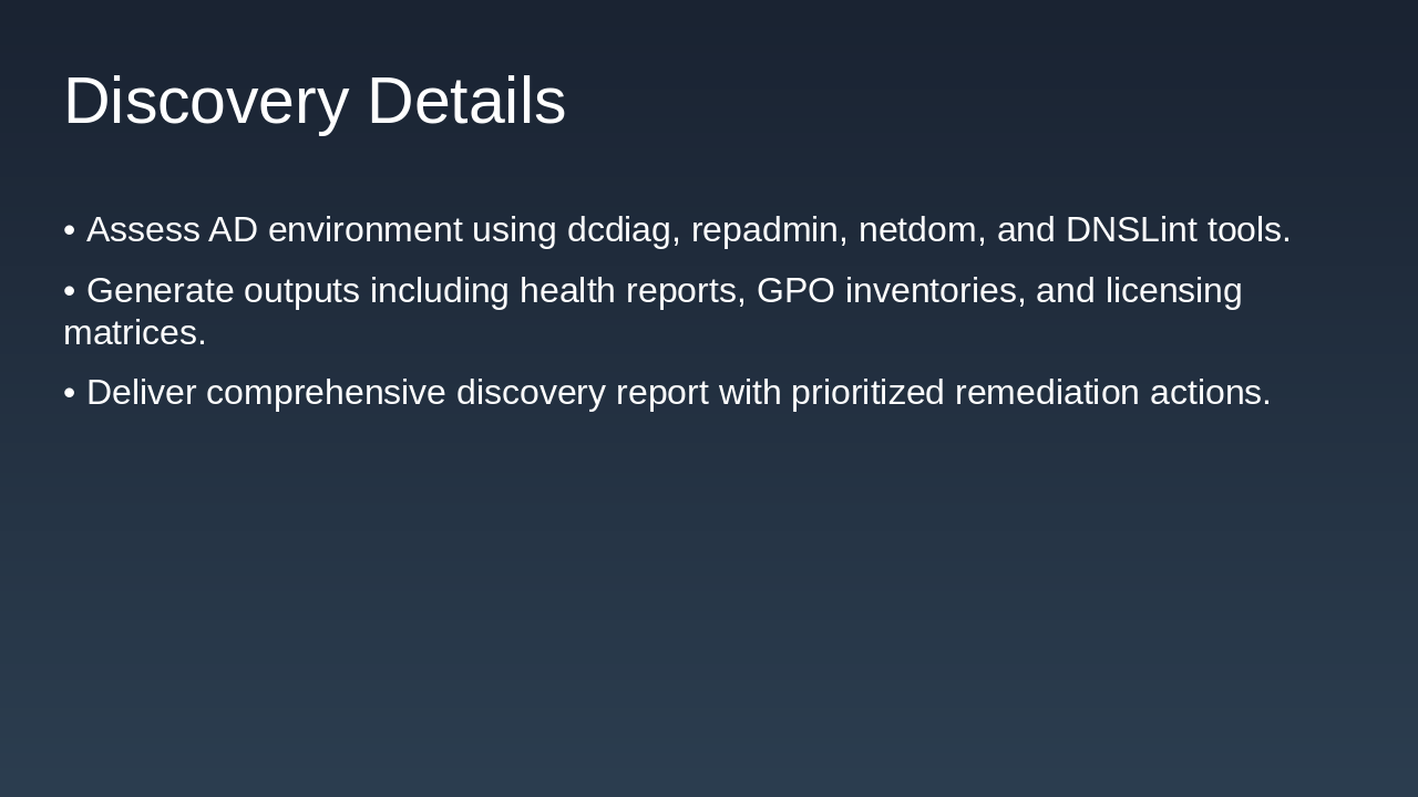 Slide 4 - Discovery Details