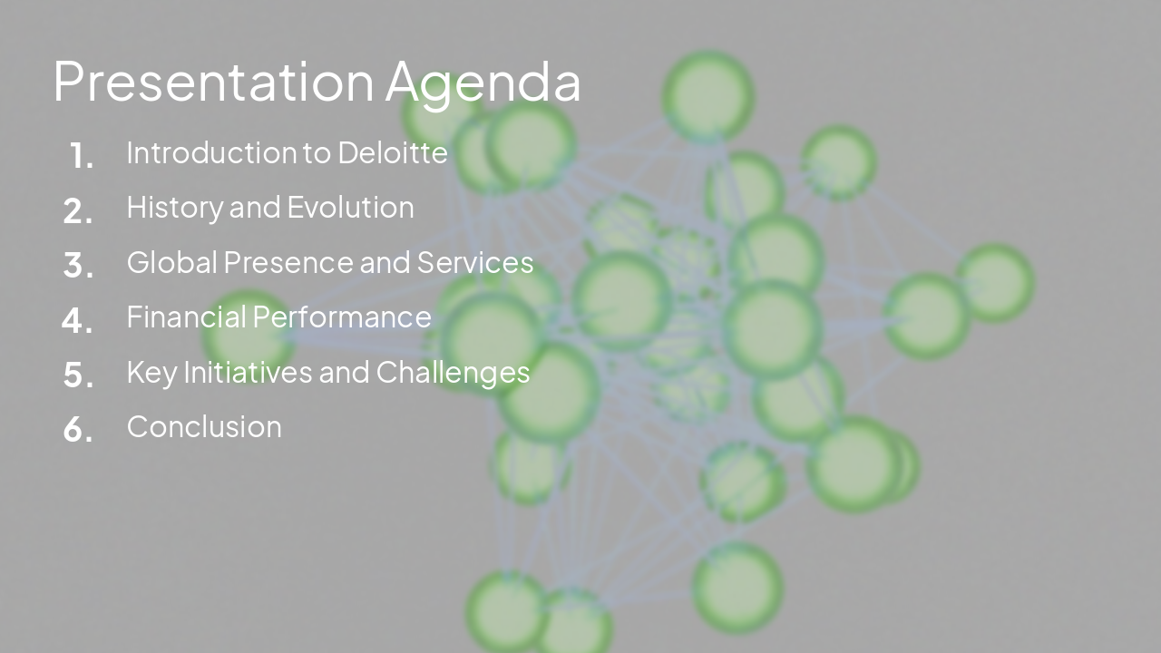 Slide 2 - Presentation Agenda