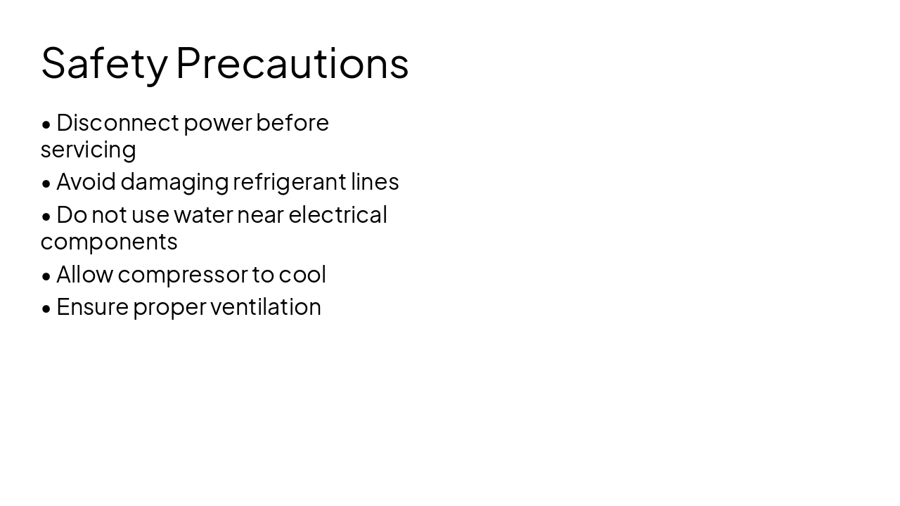 Slide 5 - Safety Precautions