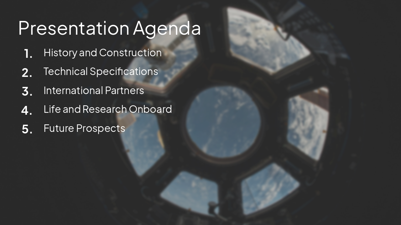 Slide 2 - Presentation Agenda
