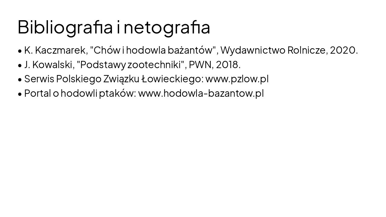 Slide 19 - Bibliografia i netografia